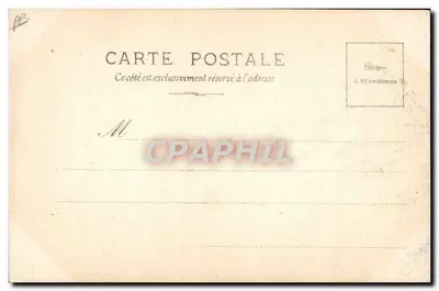 Emmanuel III, rei da Itália — retrato em uniforme — Cunibé, série N°10, SIP Paris — Verso