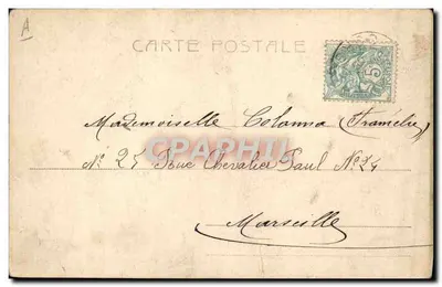 Émile Loubet i Victor Emmanuel III — Gloriea Pacis — wydawca Alte Rosa, nr 3450 — Rewers