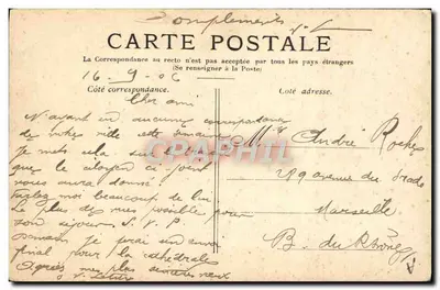 Fallières — Presidente da República — Eleito em 17 de Janeiro de 1906 — Verso
