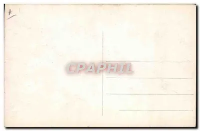 Raymond Poincaré — Presidente da República — Foto A. Bert, n° 40 — Verso