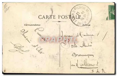 Raymond Poincaré — Presidente da República Francesa — Lembrança das grandes celebrações presidenciais — Verso