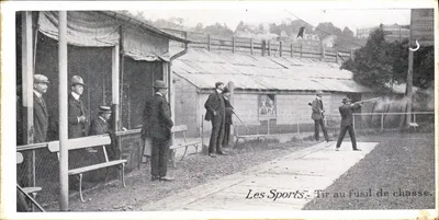 Tiro com espingarda de caça — Os Esportes — editor não visível