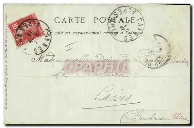 A Caça — Casino de Monte-Carlo — J.-E. Saintin — ND Pbot — n° 572 — Verso