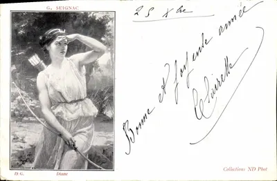 Diane — deusa da caça — G. Seignac, n°19 G.