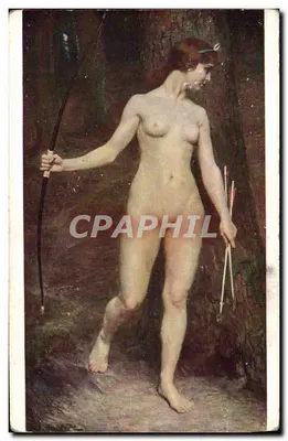 Diana — deusa da caça — Paul BIEFFERT, Salon de Paris
