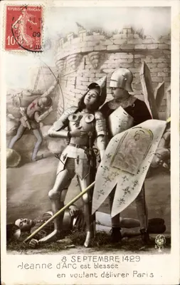 Joana d'Arc ferida — 8 de setembro de 1429 — edição B.L.F.