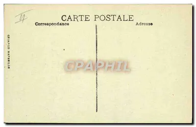 S.S. Marechal Bugeaud — Transatlántico de la Compagnie Transatlantique — Grimaud, Marsella — Reverso