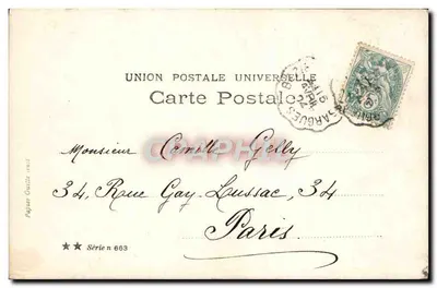 Amores Campestres — Cena V — Walery, Paris — Verso
