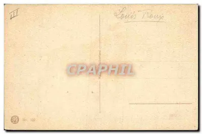Leão — pintura — editor M. F. No. 122 — Verso