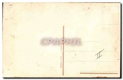 Oficial propondo um anel a uma jovem — Em 1810 — E. Lapina — Verso
