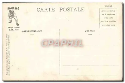 La Ira — Los Siete Pecados Capitales del Soldado — E.R. Paris, N° 638 — Reverso