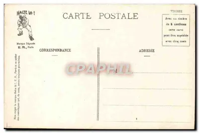 L'AVARICE — Siedem głównych grzechów żołnierza — E.R. Paris, Zarejestrowany model, nr 638 — Rewers