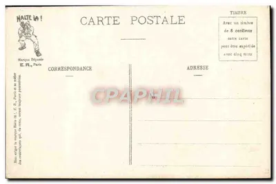 A Preguiça — Os Sete Pecados Capitais do Soldado — E.R. Paris, N° 638 — Verso
