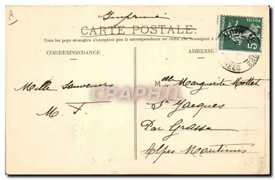 Pyrénées — Powrót z Fontaine — C.C. 1015 — Rewers