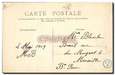 Pyrénées — Kostiumy Ossalais — MPTE n°2579 — Rewers
