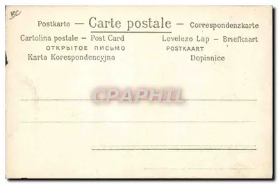 Os Soberanos da Itália em Paris — Passagem do Cortejo — Editor C. L. C. — Verso