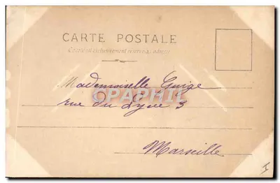 Pozwolenie Diany — scena polowa — seria 109/8 — nieznany wydawca — Rewers