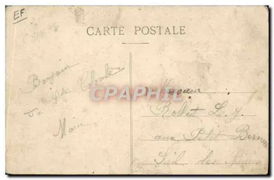 L'« Espérance » de Ste-COLOMBE — Société de Gymnastique de la F.G.S.P.F. — (C. D.) Blanchard, édit. Vienne — Verso