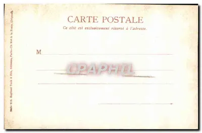 Bébé Malin — retrato de criança — editor Raphael Tuck & Fils, série 210 — Verso