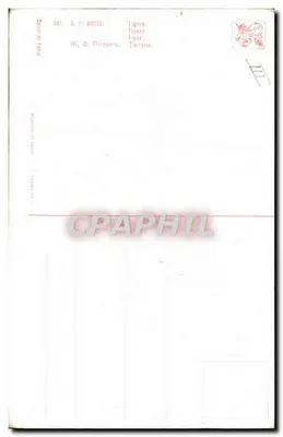 Tigres — cena de caça — G.F. Rotig, n° 387 — Verso