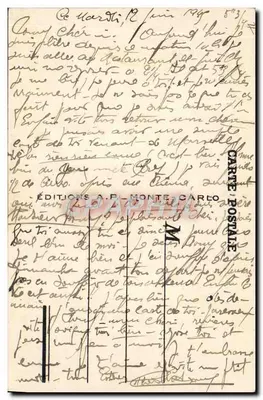 Flirt "Côte d'Azur" — Edições A.P. Monte-Carlo, n° 143 — Verso