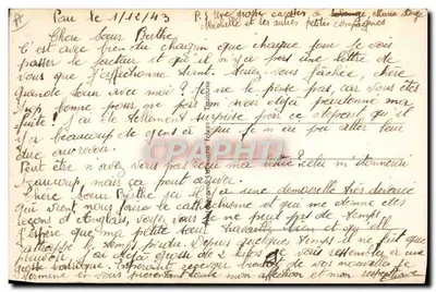 Os velhos trajes pirenaicos — 7. Trajes de Bigorre, Ragnères e Lourdes (Altas Pireneus) — editor L.P. (Lyon) — Verso