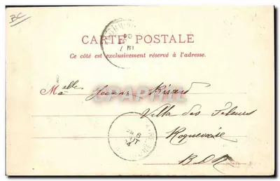 Cauterets — Mieszkańcy i stroje kraju — Mary-Rose — Rewers