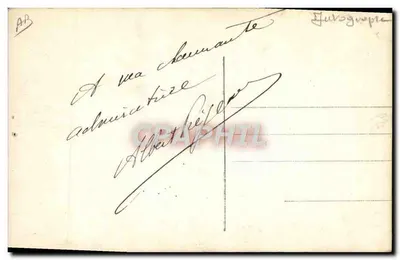 Albert Préjean — portret w stroju balowym — A.N. Paryż, nr 795 — Rewers