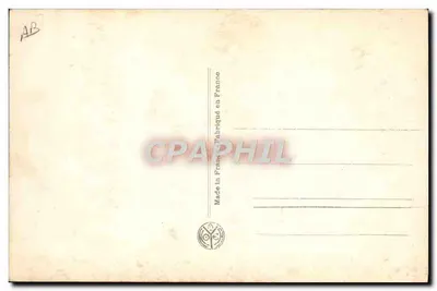 Paul Doumer — Prezydent Republiki Francuskiej — Studio G.L. Manuel Frères, Paryż — Rewers