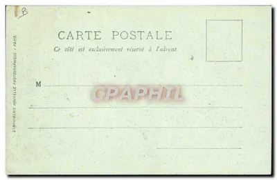 O Rei e a Rainha da Itália em Paris — 14-18 Out. 1903 — LL. — Verso