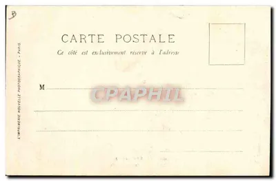 Chegada do Presidente da República a Paris — 14-18 Out. 1903 — L’Imprimerie Nouvelle Photographique — Verso