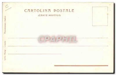 Livorno — Visita do Conde di Torino aos Estabelecimentos de Montecatini al Mare e do Prof. G. B. Queirolo às propriedades medicinais — Edição Igina Giorgi Livorno — Verso