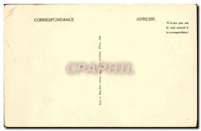Schip "CUBA" — French Line — Transatlantisch — Vapores Correos Franceses — Achterkant