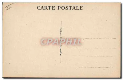 Camuflagem — Caricatura de dois pescadores em traje de camuflagem — Edição E. Granville — Verso