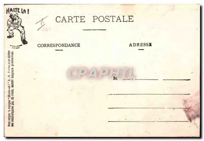 Cenas Militares — HALTE-LÀ! E.R. (modelo depositado) — Verso