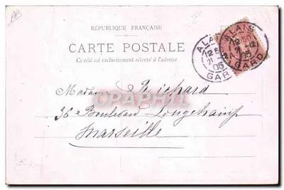 A Sopa de Nabo — Auvergne — Editor: M. e G. Gurguidillon, 1, rue de l'Écu, Clermont-Ferrand — Verso