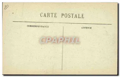 Tipos de Auvergne - 3554: Vieja Hiladora — Editor no visible — Reverso