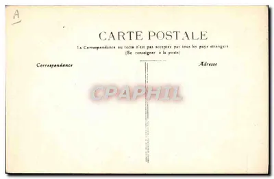 Bourbonnaise — kobieta w stroju tradycyjnym trzymająca jerrycana — V. BERGANT & Cie — Rewers