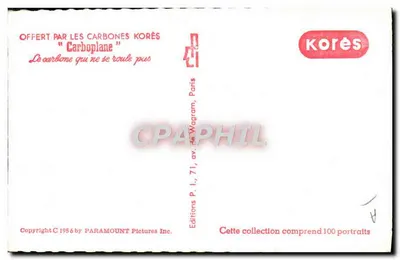 John Payne — portret — Editions Korès, n°776 — Rewers