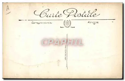 Retrato de um homem com traje formal e condecorações — Chalky Jourdain, Paris — Verso