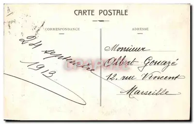 Manobras Militares 1913 — Lembrança do Viagem Presidencial — Edição Jeanne d'Arc — Verso