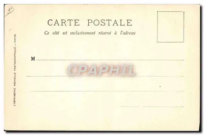 O Rei e a Rainha da Itália em Paris — 14-18 Out. 1903 — LL. MM. — A Tribuna Presidencial — Verso