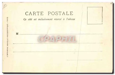 El Rey y la Reina de Italia en París — 14-18 Oct. 1903 — L'Imprimerie Nouvelle Photographique — Reverso