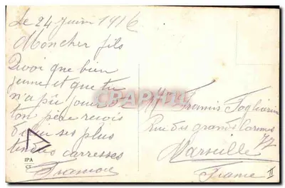 Al Babbo Lontano — Cięgnę za Tobą — wydawca nieznany — Rewers
