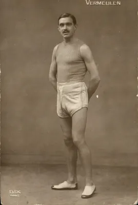 Atleta — estúdio — Vermeulen, Paris