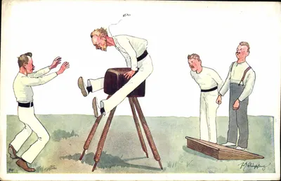 Salto em altura — esporte de atletismo — H. Whörpfung