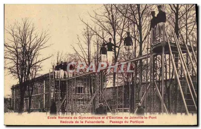 Escola Normal de Ginástica e Esgrima de Joinville-le-Pont — Passagem do Portal — editor Roger-Félix, Paris