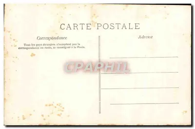 Mujer y hombre en el jardín — escena de cortesía con fresa — editor CLC, n° 2.986 — Reverso