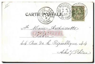 Kocurki w lesie — Eugène Fabre — N° 5656 — Rewers