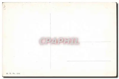 Casal amoroso sob uma árvore — criança nua brincando — desenho de R.A. Hager — Verso